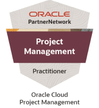Oracle Cloud Project Management Practitioner badge