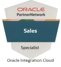 Oracle Integration Cloud 2025 Sales Specialist badge