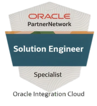 Oracle Integration Cloud 2025 Solution Engineer Specialist badge