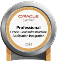 Oracle Cloud Infrastructure 2023 Certified Application Integration Professional badge