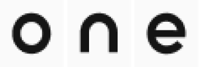One